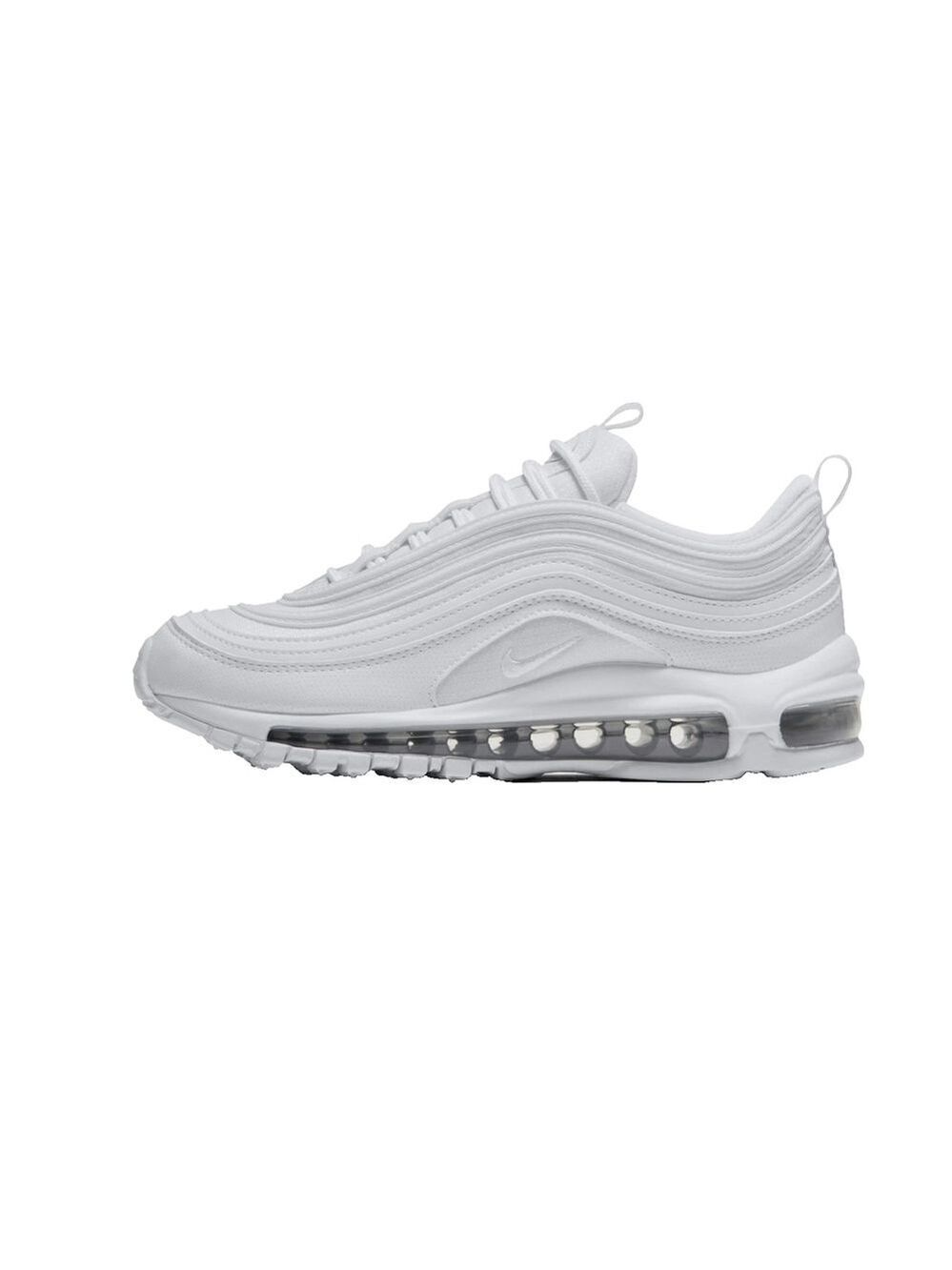 Nike Air Max 97 White Pure Platinum Silver Women’s Sz 7 Running Shoes 921522-104